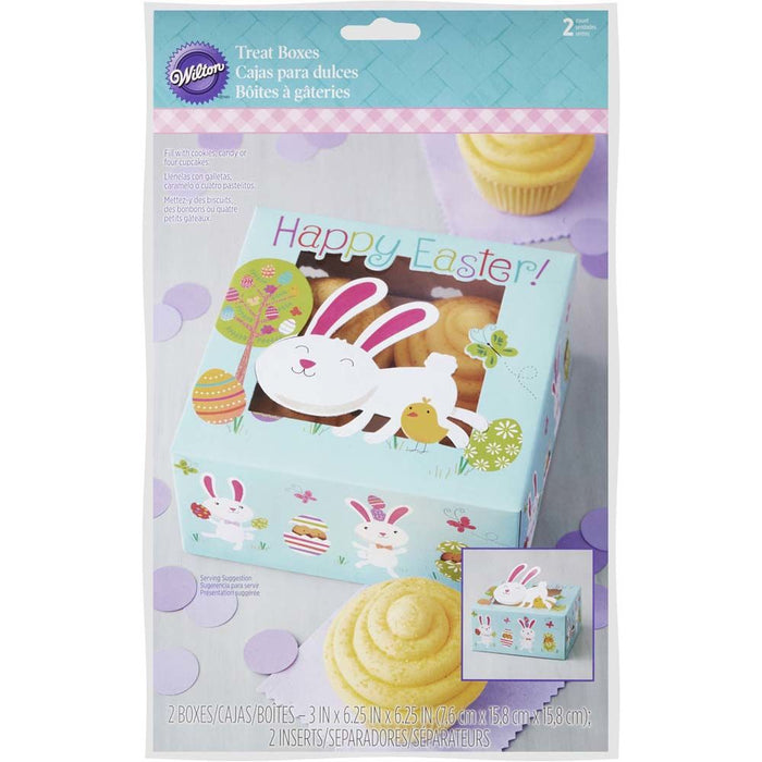 Wilton Happy Easter Treat Boxes, 2 Count