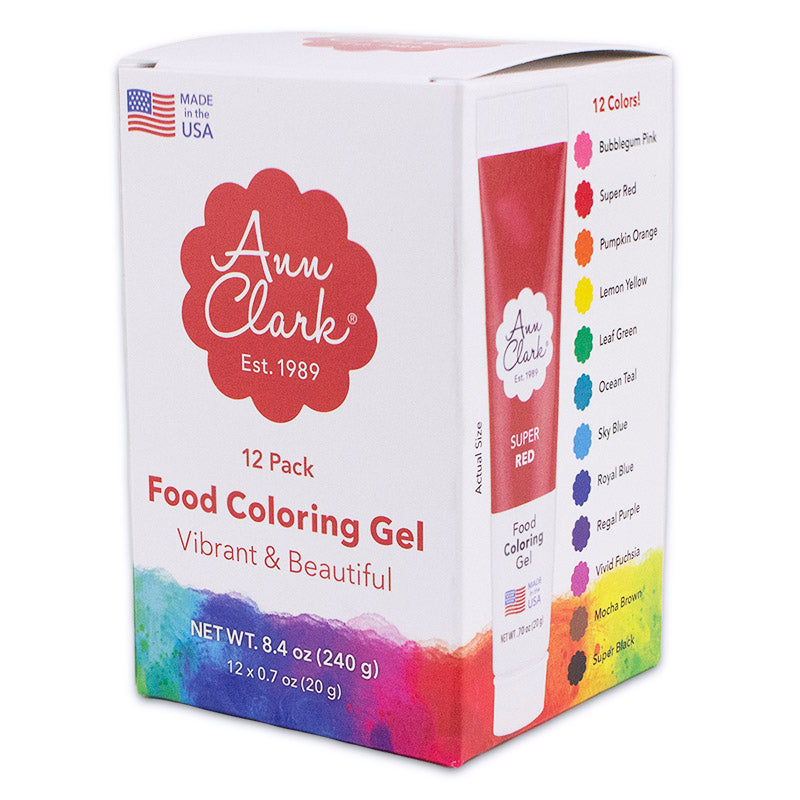 Food Coloring Gel 12-Pack