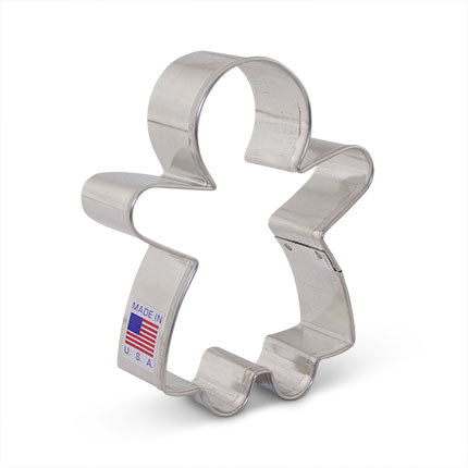 Gingerbread Girl Cookie Cutter, 3 3/4"
