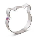 Cookie Cutter Cat Face 3-1/2" - 7697A