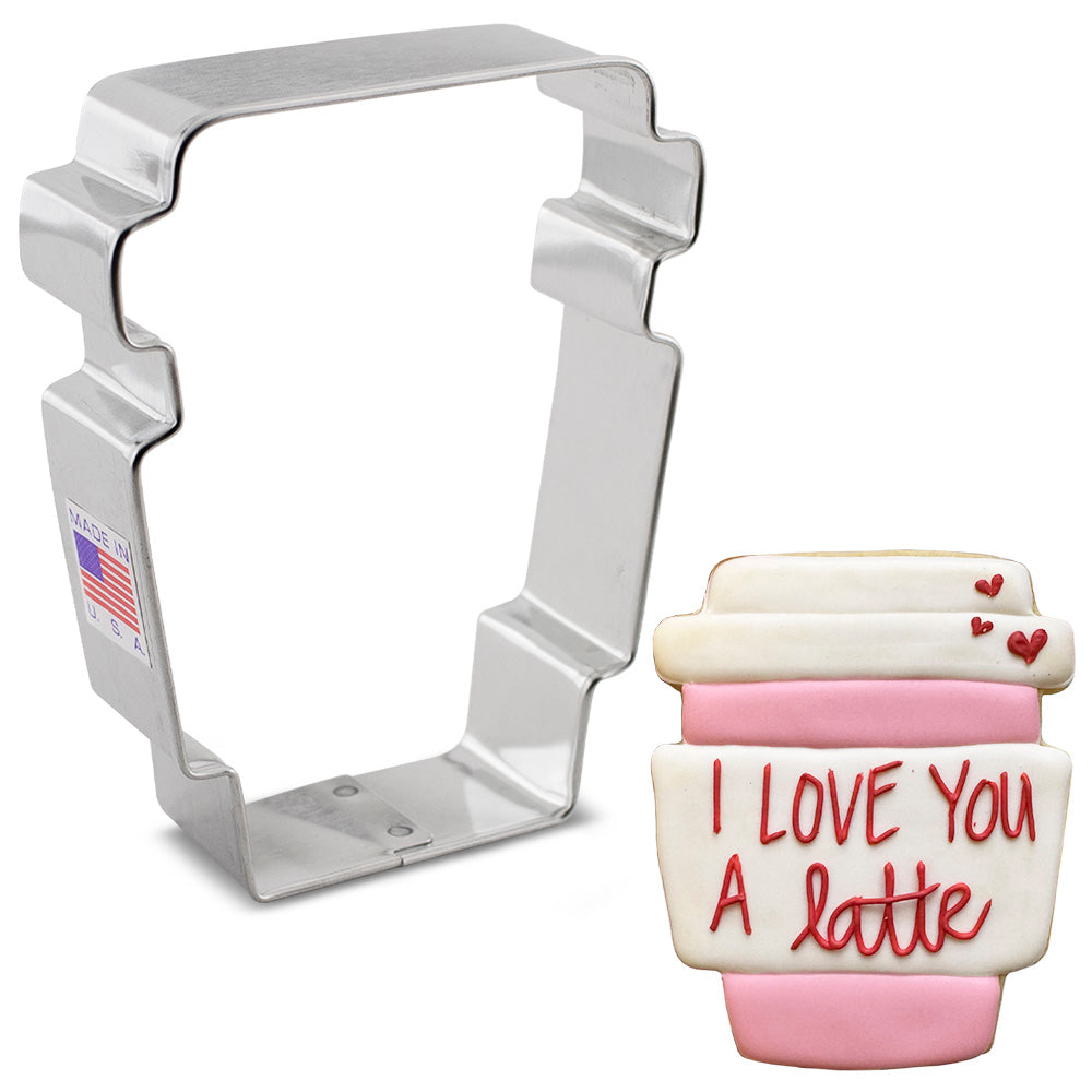 Latte Cup Cookie Cutter