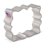 Cookie Cutter Small Fanciful Plaque 2-7/8" - 8013A