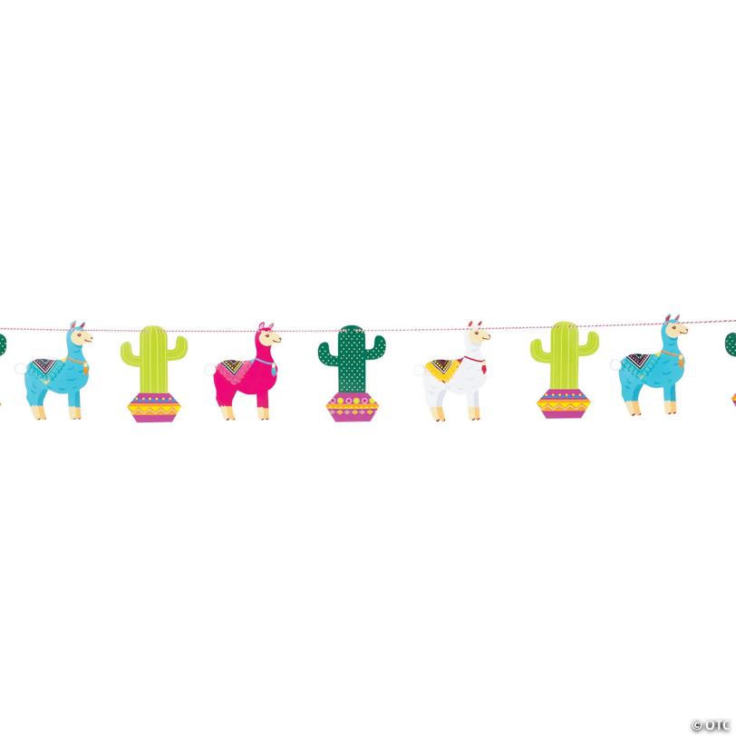 Fiesta Cactus Llama Garland