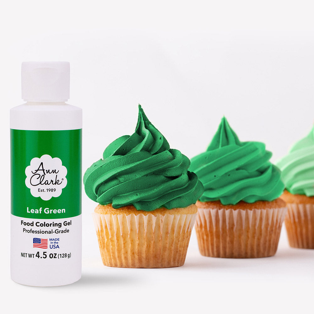 Leaf Green Food Coloring Gel, Large 4.5 oz. Bottle