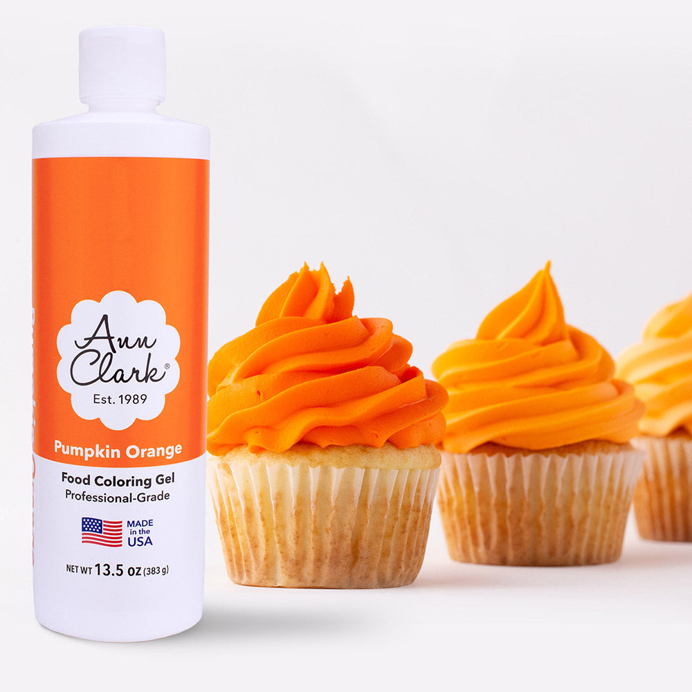 Pumpkin Orange Food Coloring Gel, Extra Large 13.5 oz. Bottle