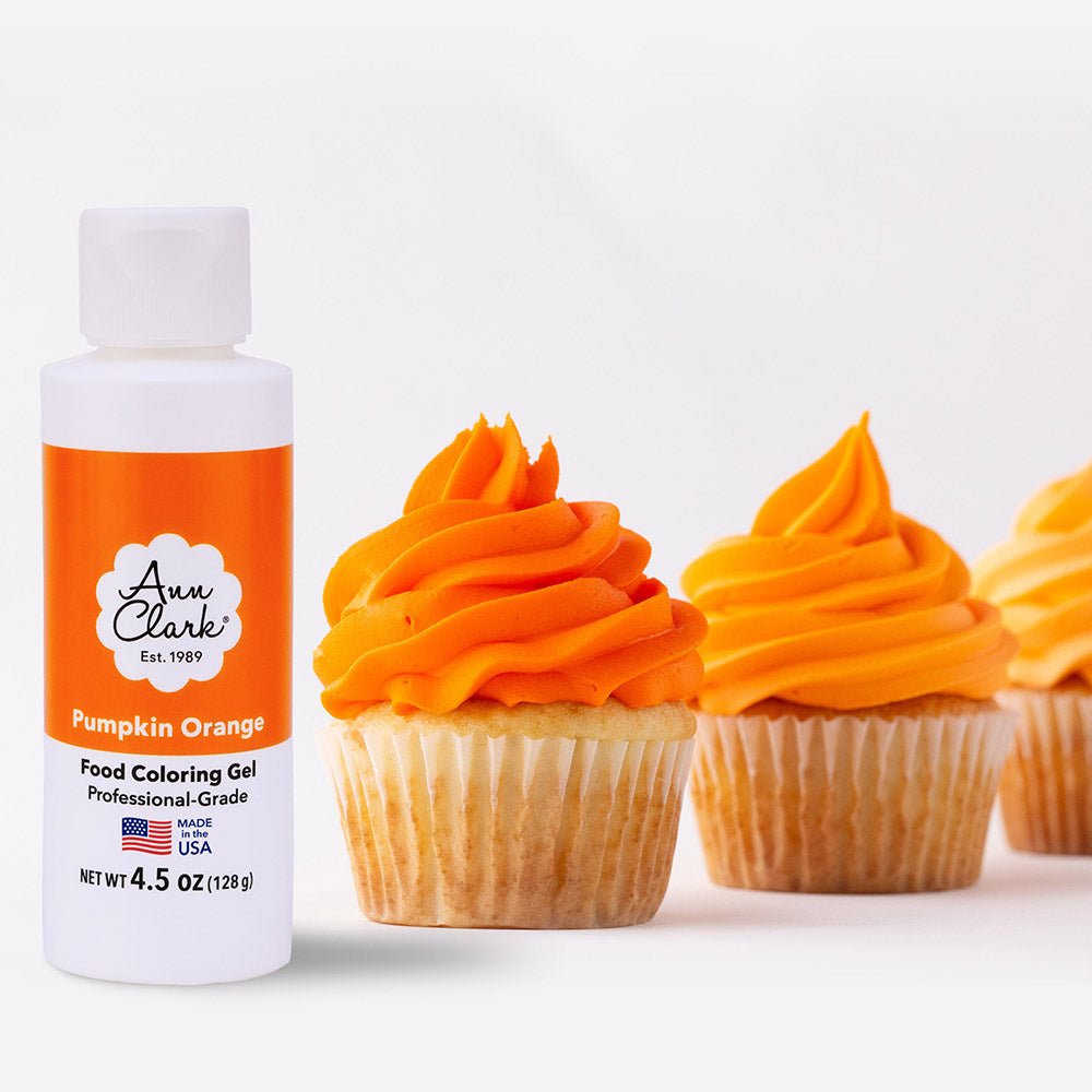 Pumpkin Orange Food Coloring Gel, Large 4.5 oz. Bottle