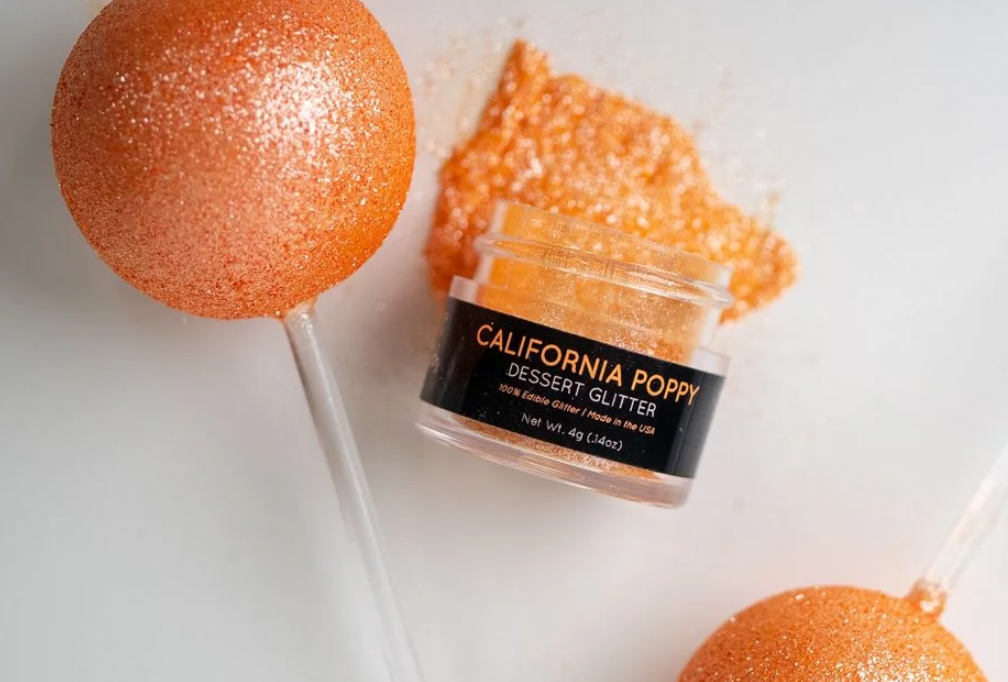 California Poppy Dessert Glitter | Party Decoration®