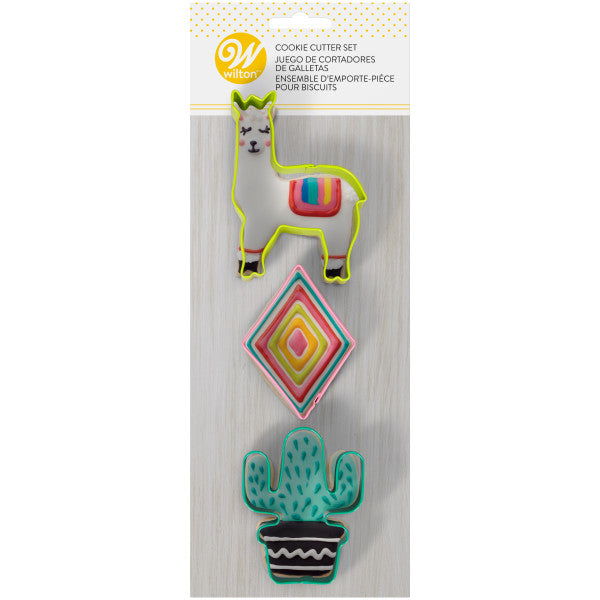 Wilton Cactus Party Cookie Cutter Set, 3-Piece