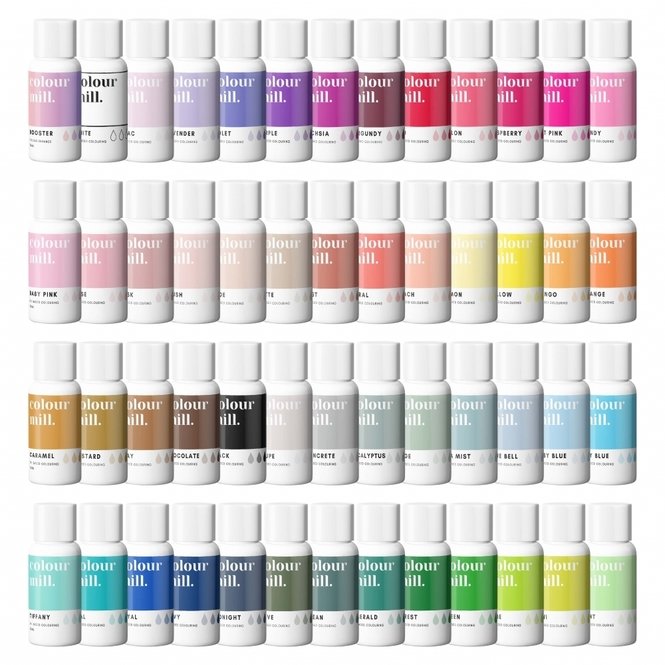 Colour Mill oil based food colorings 20ml (select your color)