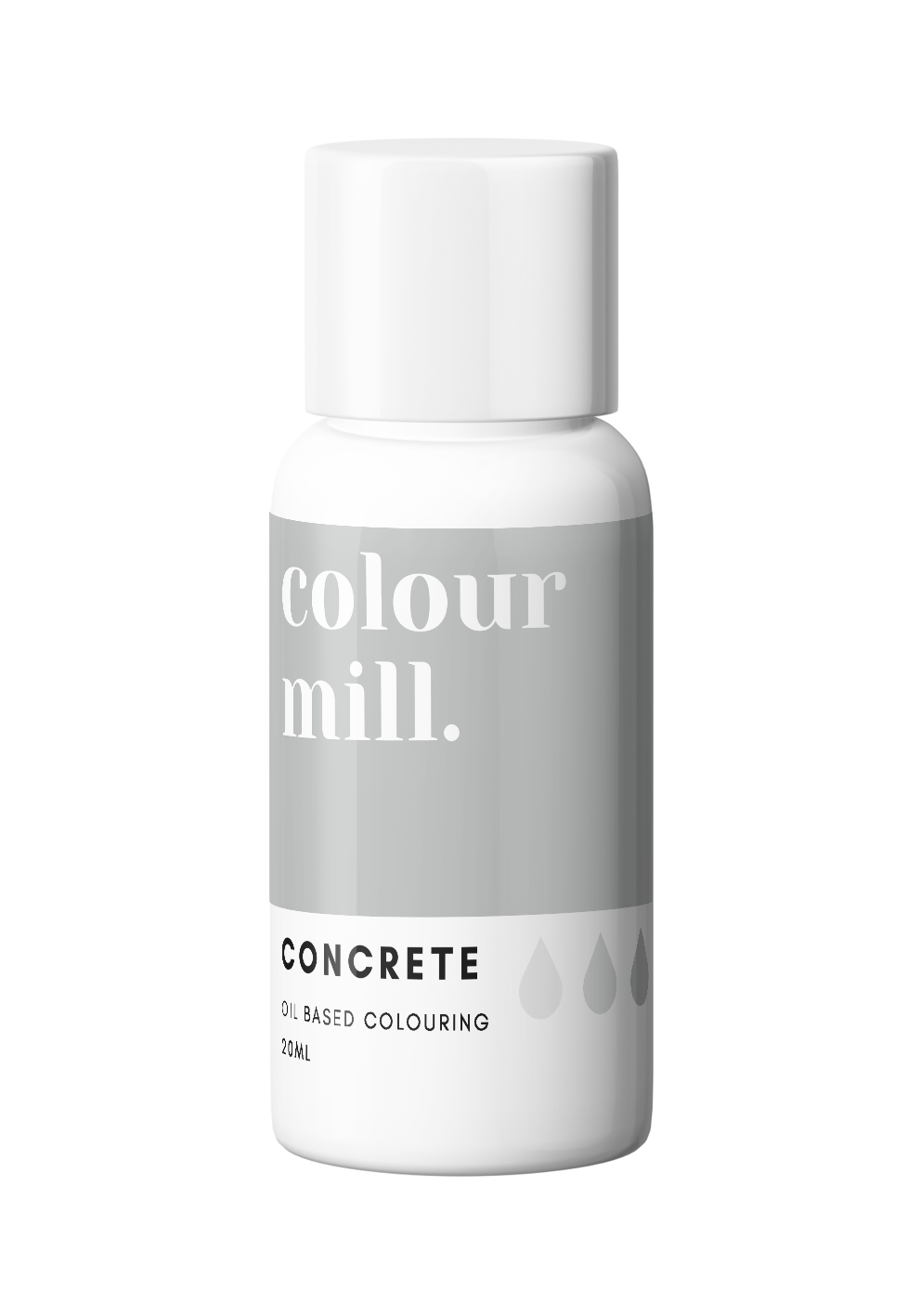 Oil Based Colouring 20ml Concrete | Party Decoration®