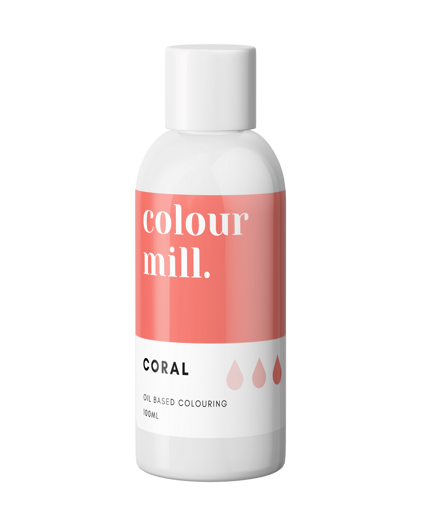 Oil Based Colouring 100ml Coral | Party Decoration®