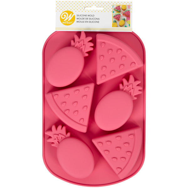 Wilton Tropical Party Silicone Mold, 6-Cavity