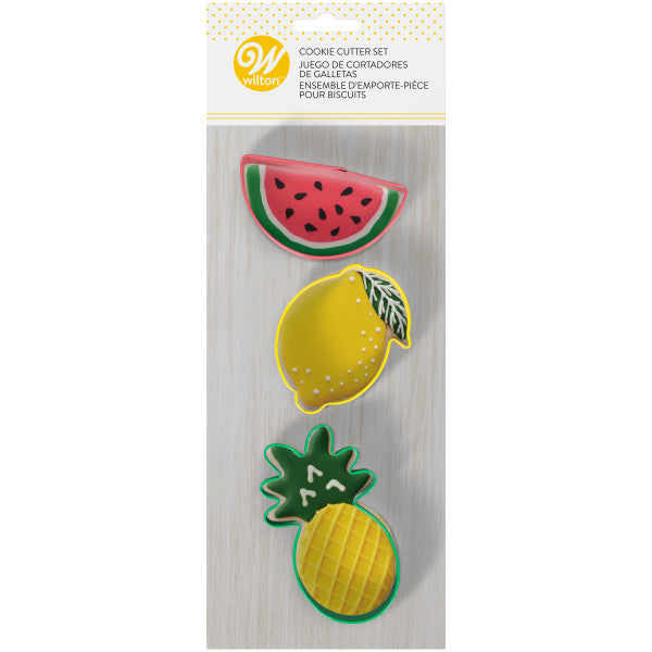 Wilton Tropical Party Cookie Cutter Set, 3-Piece