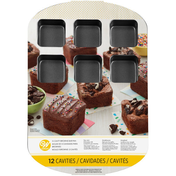 Wilton Brownie Bar Pan, 12-Cavity