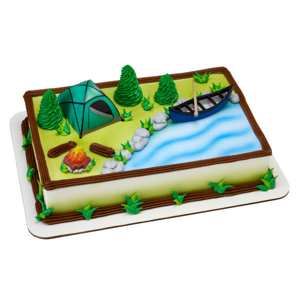 Outdoor Fireside Camping canoe tent Cake Kit