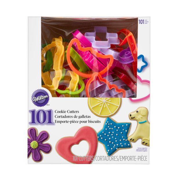 Wilton Plastic Cookie Cutter Set, 101-Piece