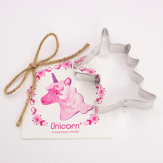 Unicorn Head Cookie Cutter - Traditional