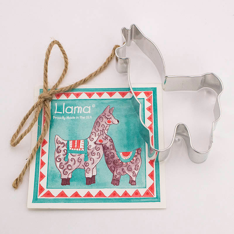 Llama Cookie Cutter - Traditional