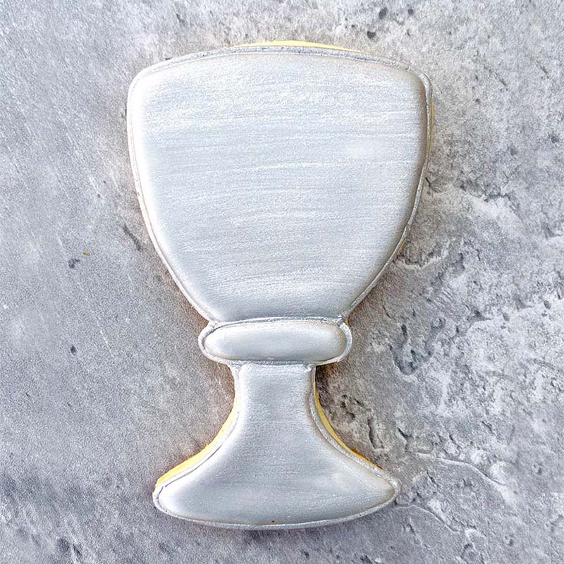 Communion Chalice Cookie Cutter, 4"