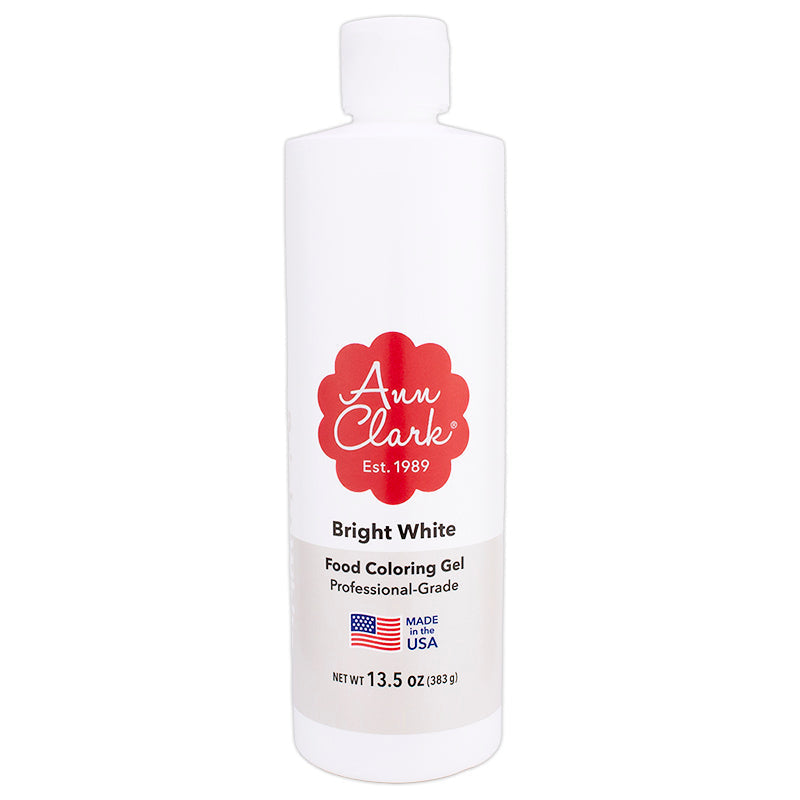 Bright White Food Coloring Gel Extra Large 13.5 oz Bottle