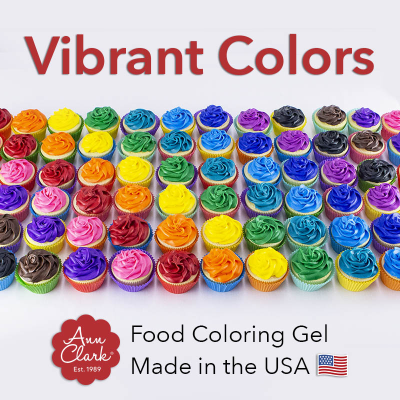 Professional Grade Food Coloring Extra Large 13.5 oz Bottles 12-Color Set