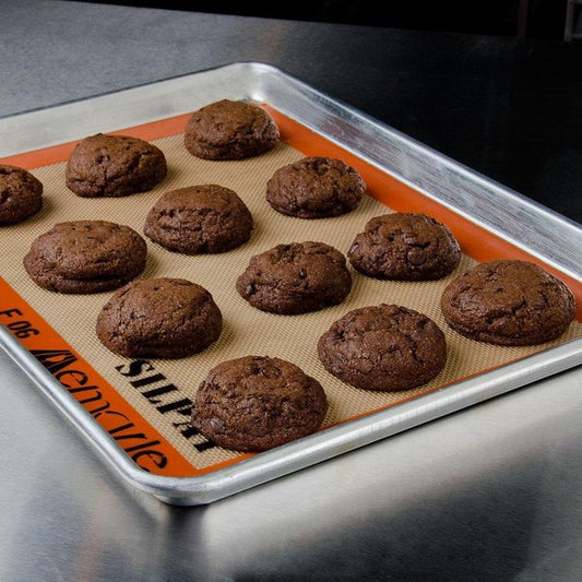 SILPAT AE420295-02 11 5/8" x 16 1/2" Half Size Silicone Non-Stick Baking Mat
