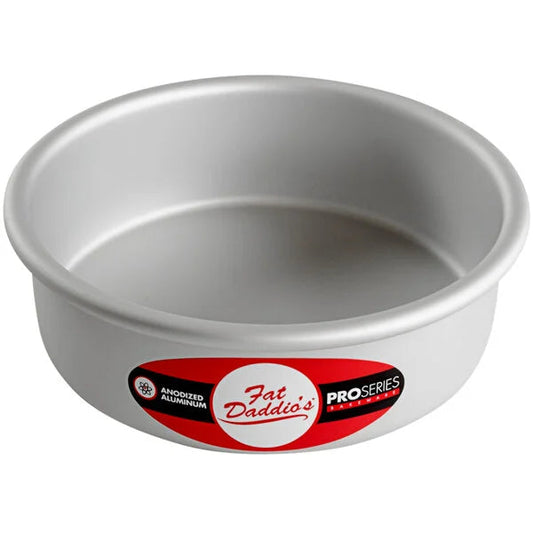 Fat Daddios Pro Series Bakeware Anodized Aluminum Round Cake Pan 6 x 2