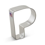 Cookie Cutter Letter P - 1590A*
