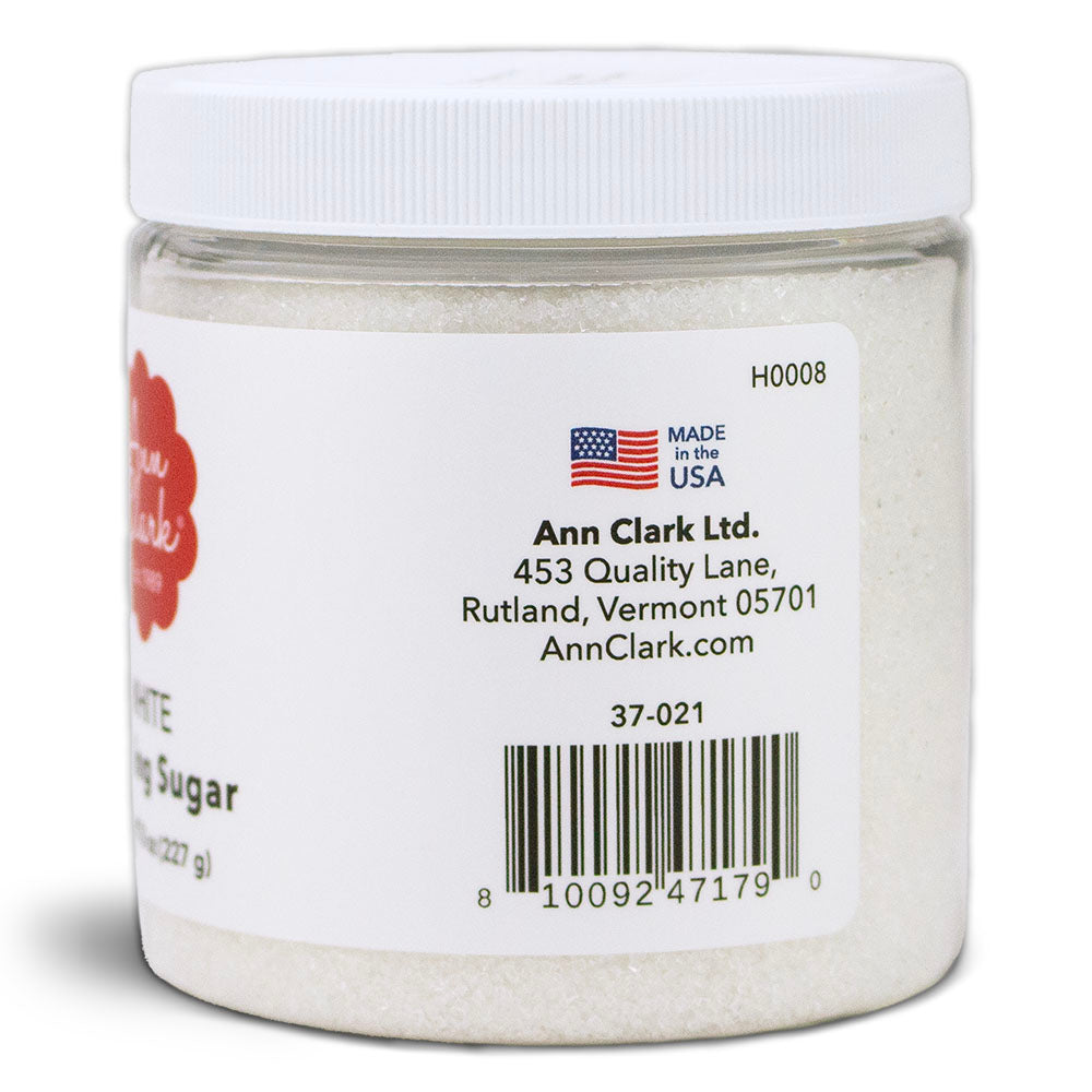 White Sanding Sugar, 8 oz