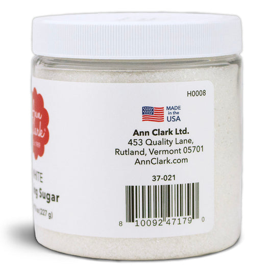 White Sanding Sugar, 8 oz