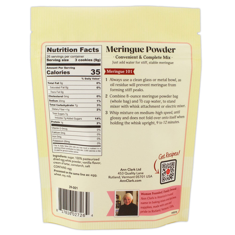 Premium Meringue Powder 8 oz