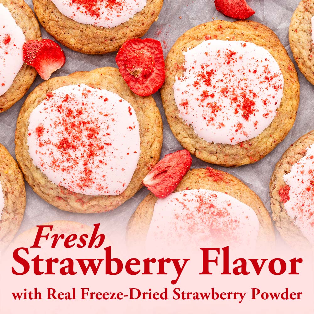 Premium Strawberry Meringue Powder, 8 oz