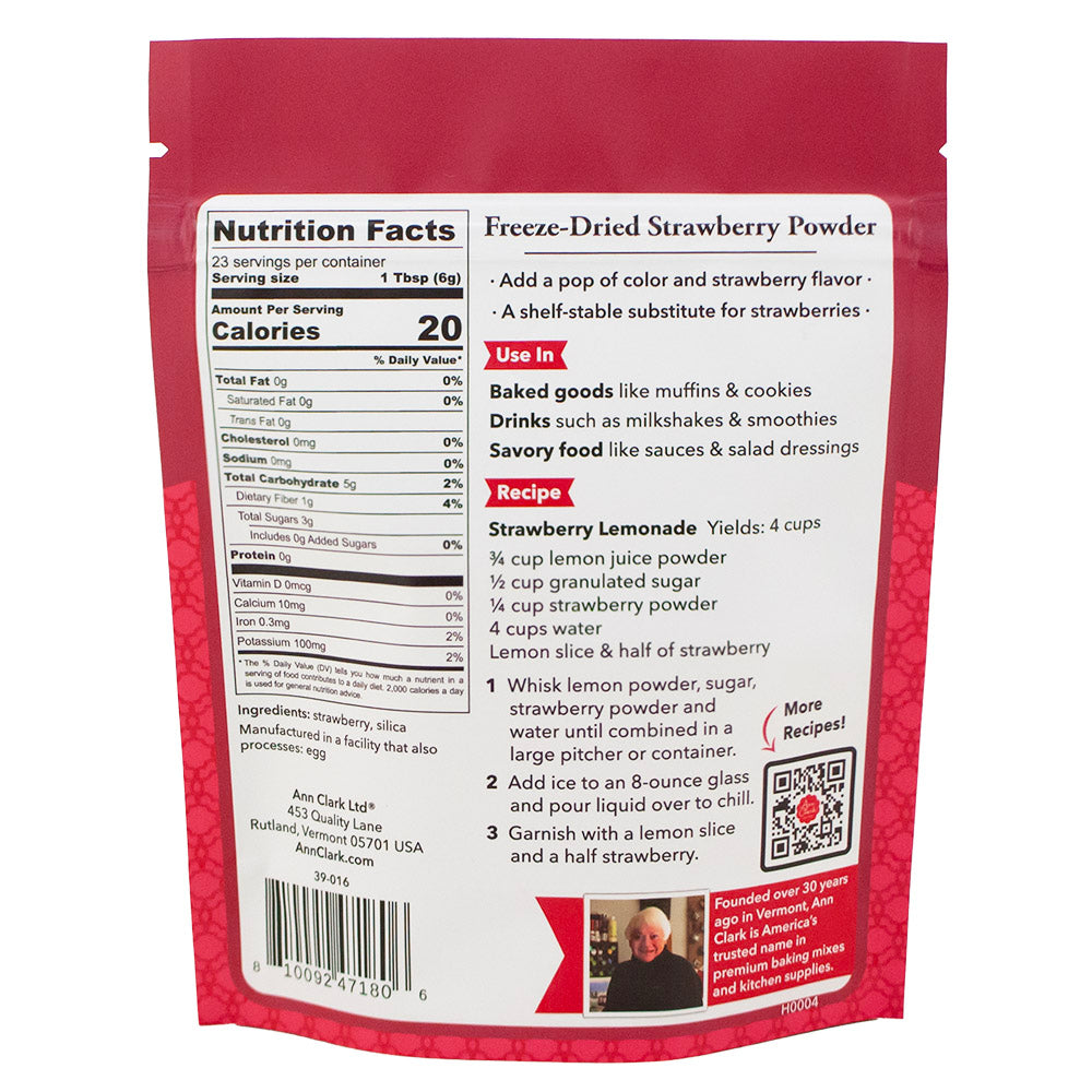 Strawberry Powder, 5 oz