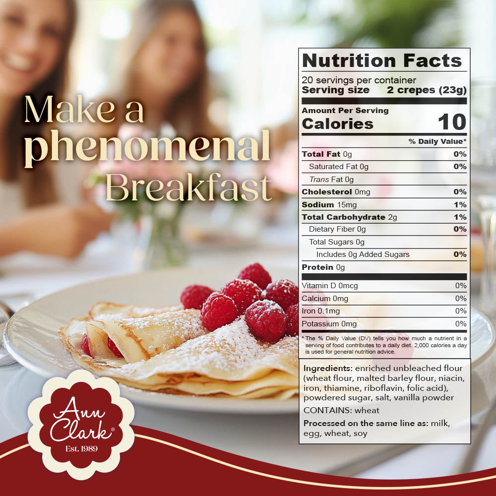 Traditional French Crêpe Mix, 16 oz