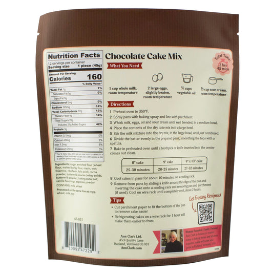 Gourmet Chocolate Cake Mix, 19 oz
