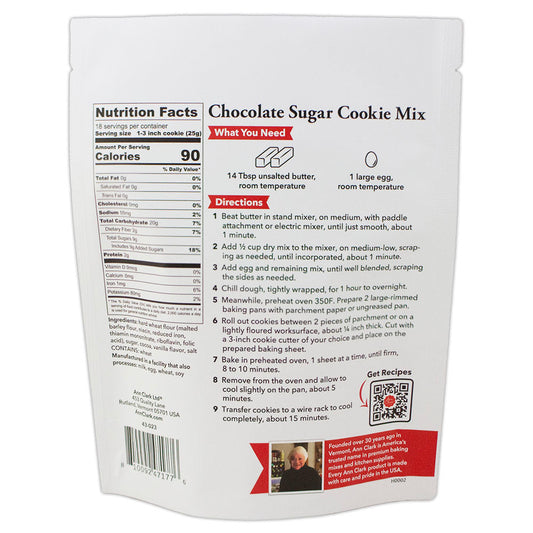 Chocolate Sugar Cookie Mix, 16 oz