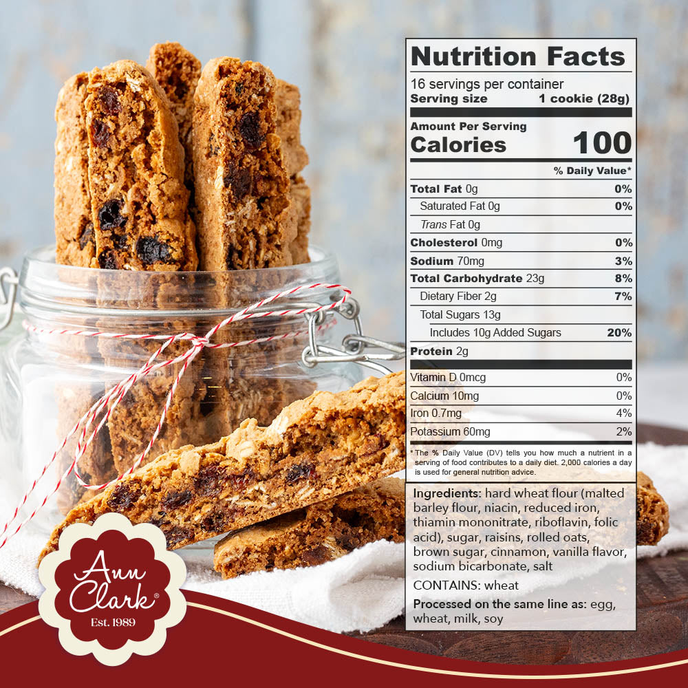 Oatmeal Raisin Cookie Mix, 16 oz
