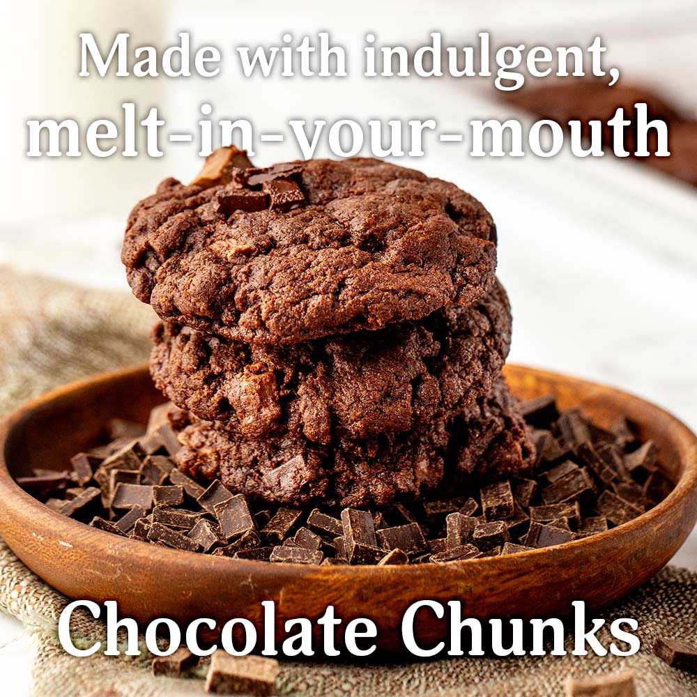 Double Chocolate Chunk Cookie Mix, 16 oz