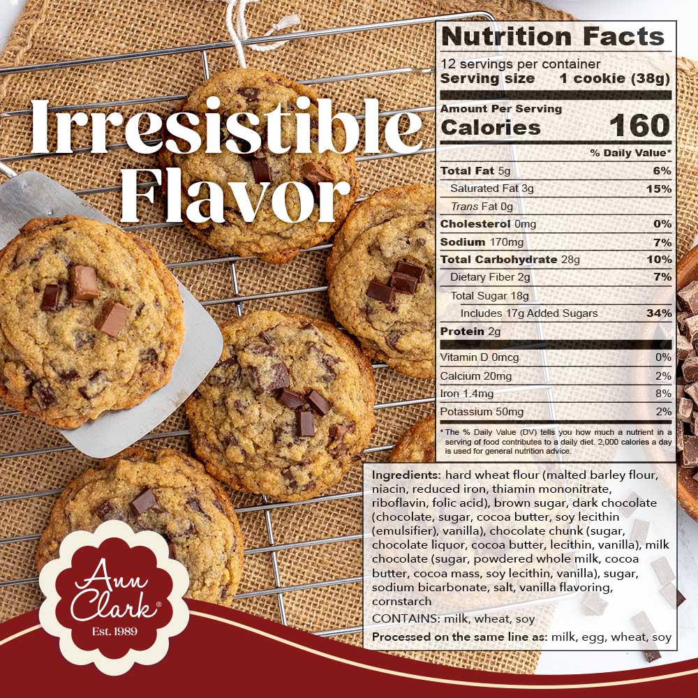 Triple Chocolate Cookie Mix, 16 oz