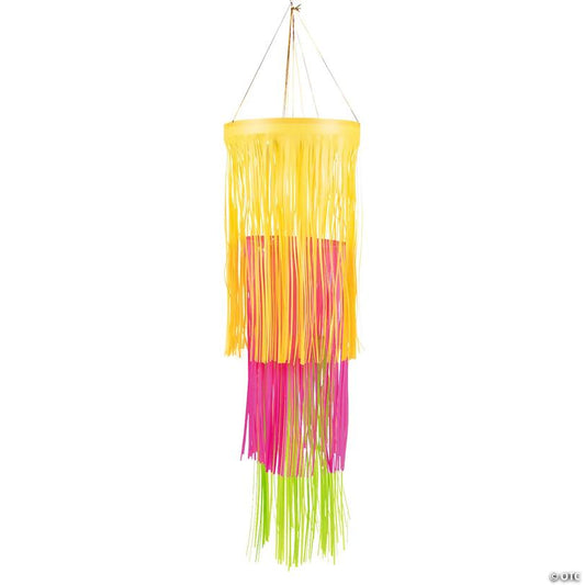 4 Ft. Neon Fringe Chandelier