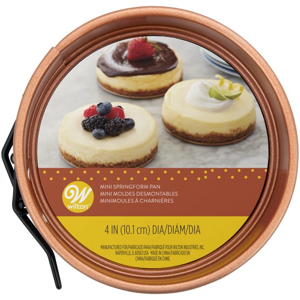 Wilton 4-Inch Copper Mini Springform Pan