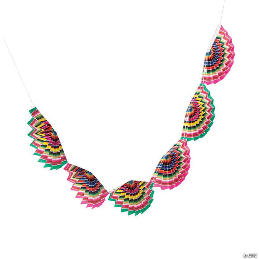 6 Ft. Fiesta Sarape Bunting Garland