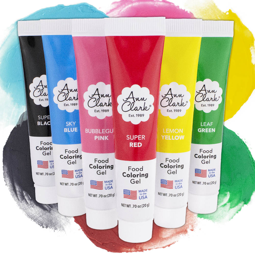 Food Coloring Gel 6-pack