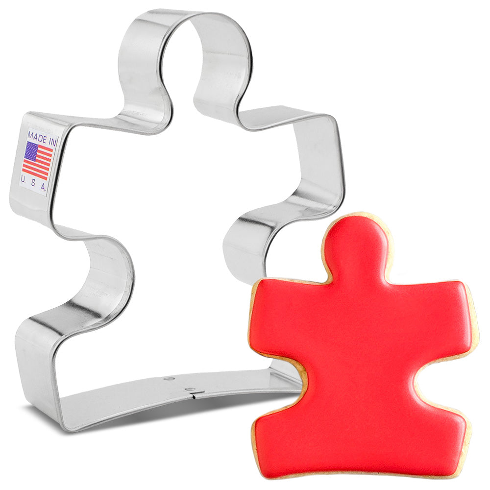 Puzzle Piece (From the Vault) Cookie Cutter, 4.25"