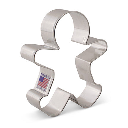 Gingerbread Man Cookie Cutter, 3 3/4"