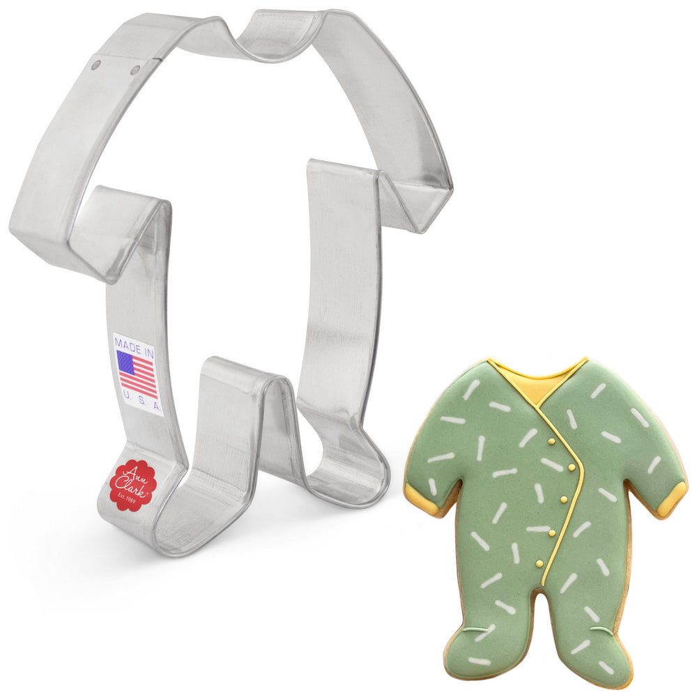 Baby Footie Pajamas Cookie Cutter