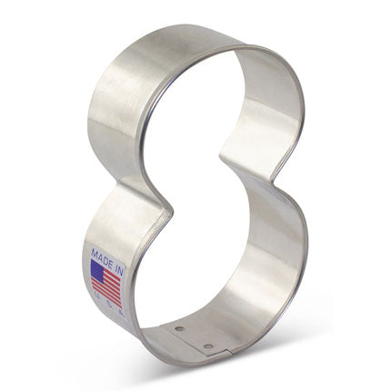 Number 8 Cookie Cutter