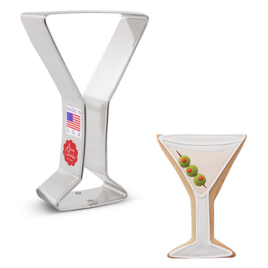 Martini Glass Cookie Cutter