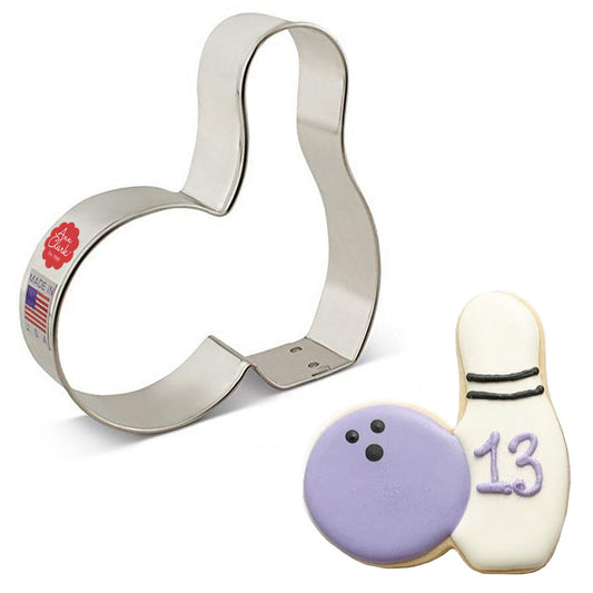 Bowling Pin Cookie Cutter
