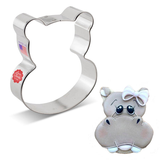 Hippo Face Cookie Cutter